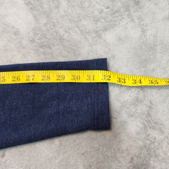 Orvis Men's Two Tone Blue Long Sleeve T-Shirt Adult Size L - Picture 12 of 15